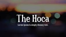 The Hoca Font Family : Download Free for Desktop & Webfont