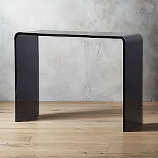 Peekaboo 38 Acrylic Console Table Reviews Cb2 In 2020 Modern Console Tables Contemporary Console Modern Console