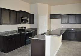 We sell trendy and great quality cabinets that will exceed your expectations. Gorgeous Espresso Kitchen Cabinets Set Finished Also Steel Gray Granite Countertop Grey Granite Countertops White Cabinets Black Countertops Black Countertops