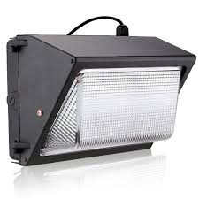 50w Led Wall Pack Light 150w Hps Bulb Equivalent 4500lm Waterproof 5000k Daylight White Led Flood Lights Land Wall Packs Led Flood Lights Security Lights