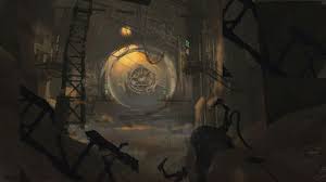 Old Aperture Concept Art Art Portal 2
