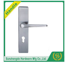 Commercial door parts and hardware are available in different grades. Brushed Ss Hollow Industrial Door Lever Handle On Plate China Door Handle Lock Tube Handle Made In China Com