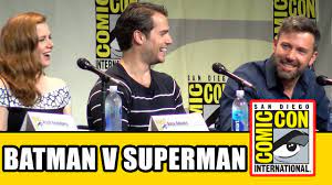 Dawn of justice made a spe. Batman V Superman Comic Con Panel Youtube