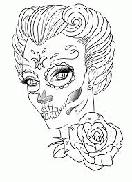 Download and make personal coloring book. Adult Skull Coloring Pages Coloring Home