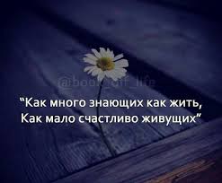 как много знающих как жить как мало счастливо живущих 