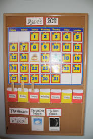 Simple Calendar Classroom Calendar Preschool Calendar Classroom