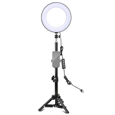 Best Zomei 8 Inch Desktop Led Ring Light 3 Lighting Modes Dimmable Black Sale Online Shopping Cafago Com
