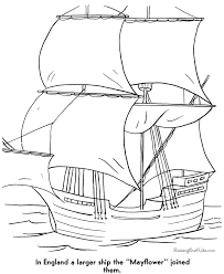 This white and yellow flower may look simple, but is … Pilgrims Mayflower Coloring Pages 009