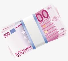Informationen über den euro, geldscheine, münzen, umtauschkurse und sicherheit. 500 Euro Wads Transparent Png Clip Art Image 500 Euro Png Free Transparent Png Download Pngkey