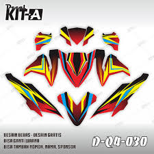 Kungfu graphics motocross sponsor logos racing sticker sheet universal (7.2 x 10.2 inch), black white. Vario Road Race Inspirations Isaac Cuenca Auto