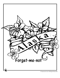See more ideas about alaska, whale coloring pages, summer coloring pages. Alaska State Flower Coloring Page Woo Jr Kids Activities