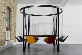 Round Swing Table Swing Table Side Chairs Living Room Luxury Dining