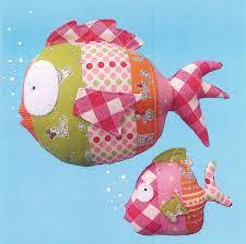 Pattern Under The Sea Fish Fishies Soft Sculpture Stuffed Toy Softie Cloth Toy Sewing Pattern By Melly Me Mm 039 In 2021 Fabric Fish Stuffed Toys Patterns Sewing Toys