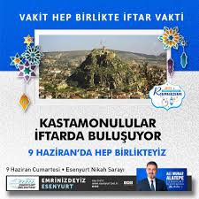 Check spelling or type a new query. Esenyurt Belediyesi Kastamonulular Iftarda Bulusuyor Tarih 9 Haziran Cumartesi Yer Degisikligi Esenyurt Nikah Sarayi Nda Olacak Esenyurt Iftar Kastamonu Facebook