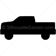 Pickup Truck Silhouette Pickup Trucks Tractor Silhouette Silhouette Clip Art