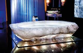 My car is not so expensive as yours. The Crystal Bathtub That Costs 1m