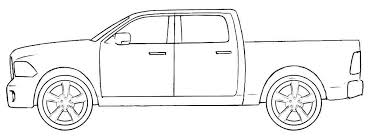 Dodge Truck Coloring Page Coloringpagez Com In 2020 Truck Coloring Pages Coloring Pages Cars Coloring Pages