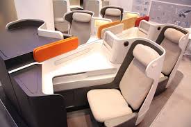 The New Business Class Seating Concept That Does So Much More With Less Aircraft Interiors Airline Interiors Private Jet Interior