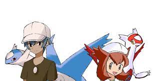 水の都の護神の冒頭の神話ではラティオスもしっかり人間に化けていたので どんな外見が妄想しました 褐色なのはラティアスに比べてラティオスの白い部分の色が若干 濃い為 ラテン系ぽくてアルトマーレの景色が似合 ポケモン漫画 ラティオ ポケモン かわいい