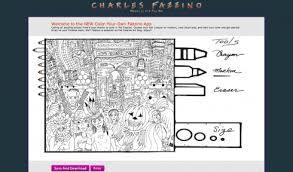More than 600 free online coloring pages for kids: Renowned 3d Pop Artist Charles Fazzino Launches Innovative Coloring Page Fazzino