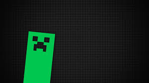 text minecraft green creeper