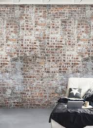 Vlies Foto Tapete Wandbild Steinwand Ziegelstein Bruchstein Terra 200x300 Cm Tapeten Wandbilder Steinwand Tapeten