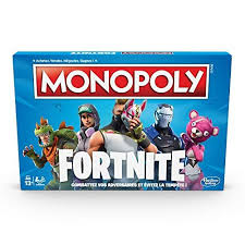 Monopoly Jeu De Societe Monopoly Fortnite Jeu De Plateau Version Francaise Jeux De Societe Monopoly Fortnite