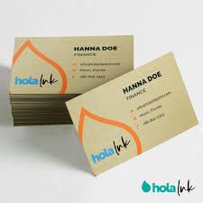 Choose finely woven italian paper to add a touch of elegance to your design. Business Card Linen
