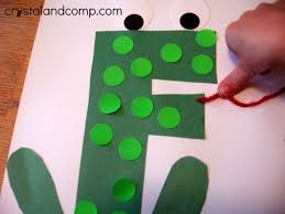 Looking for a fun letter f craft for preschool? F Is For Frog A Letter Of The Week Preschool Craft Letter A Crafts Frog Crafts Preschool Crafts