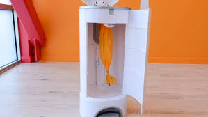 It has a handle on top, which you pull to open a compartment; Munchkin Step Review Babygearlab