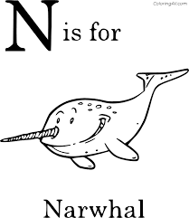 Free letter b coloring worksheet for kindergarten kids, teachers, and parents this free kindergarten english worksheet can be used three ways. Letter N Coloring Pages Coloringall
