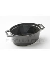 Part of the zwilling j.a. Cocotte Fonte Ovale Noire Staub Materiel De Cuisson Choix Longueur Cm 17