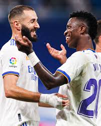 ESPN FC - Karim Benzema and Vinicius Jr have combined for 11 goals and 6 assists in 5 games 🔥 This duo is not being talked about enough! | Facebook