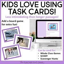 Use our new inference task cards along with our comic books to do just that. Reading Task Card Bundle Print And Digital For 3rd 5th Grades The Teacher Next Door