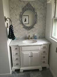 7 Interesting Bathroom Backsplash Ideas Design Ideas To Inspire You Bathroom Backsplash Vanity Backsplash Diy Bathroom Storage