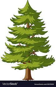 Pine Tree With Green Leaves Illustration Download A Free Preview Or High Quality Adobe Illustrator Ai Eps Pdf Tree Art Leaves Illustration Tree Illustration