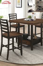 Rustic Counter Height Dining Set In 2020 Counter Height Dining Sets Coaster Fine Furniture Furniture