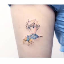 It comes in varieties of designs and cartoon style and the. Illustrative Style Sailor Moon Character Tattoo On The