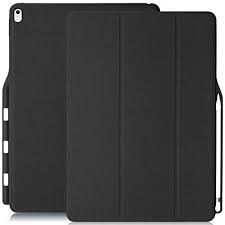 Khomo Ipad Pro 129 Inch Case With Pen Holder Dual Black Super Slim Cover With Rubberized Back And Smart Feature Sleep W Ipad Pro Ipad Pro 12 9 Apple Ipad Pro