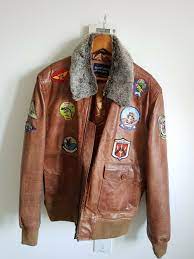 Pin On Top Gun Bomber Jacket