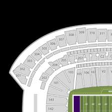 Us Bank Stadium Seat Map Contemporary Decoration Minnesota