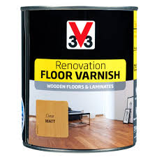 V33 Renovation Clear Matt Floor Varnish 750ml Departments Diy At B Q So Which Is Better Matt Or Satin Flooring Renovations Varnish