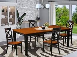 $200 to $500 (5) results. Amazon Com Quin5 Blk W 5 Pc Dining Room Set Dining Table And 4 Dining Chairs Table Chair Sets