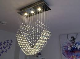 A1a9 Modern Heart Shaped Crystal Chandelier Clear K9 Crystal Romantic Ceiling Lights Elegant Led Pendant Li Ceiling Lights Crystal Chandelier Pendant Lighting