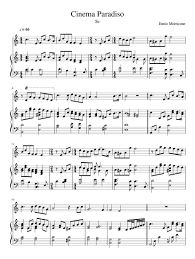 Pin By Giovanni Fratestefano On Sheet Music Free Sheet Music Cinema Paradiso Piano Quotes