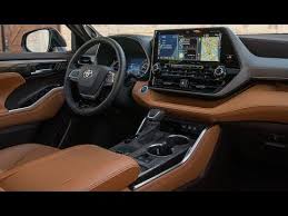 2020 Toyota Highlander Platinum Interior Details Youtube In 2020 Toyota Highlander Interior Toyota Highlander Toyota