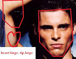 What is James Marsden's face shape?