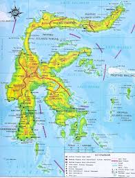 Hasil Gambar Untuk Peta Pulau Sulawesi Indonesia Pulau Lambang Negara
