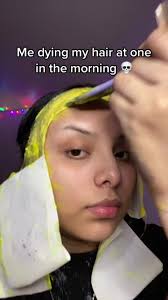 Late Night Neon Hair Dye Transformation