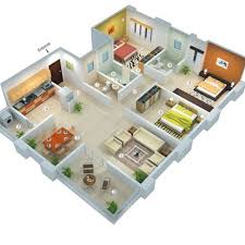Salah satu model yang paling banyak dikembangkan oleh para developer perumahan yaitu desain tempat tinggal simpel 6×12. Wow Ini Dia Denah Rumah Minimalis Type 45 3 Kamar Terbaru Denah Rumah Denah Rumah 4 Kamar Tidur Desain Rumah